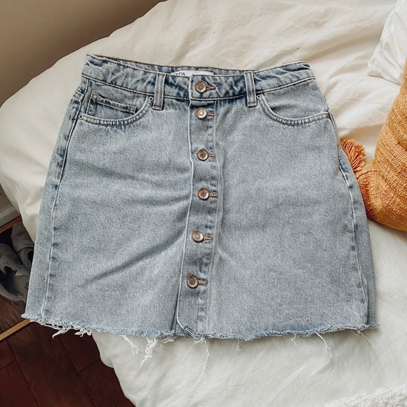 Zara Dresses & Skirts - Zara✨High Waisted Denim Skirt